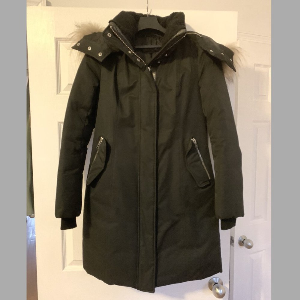 Mackage Kay Parka Coat with Real Fur
